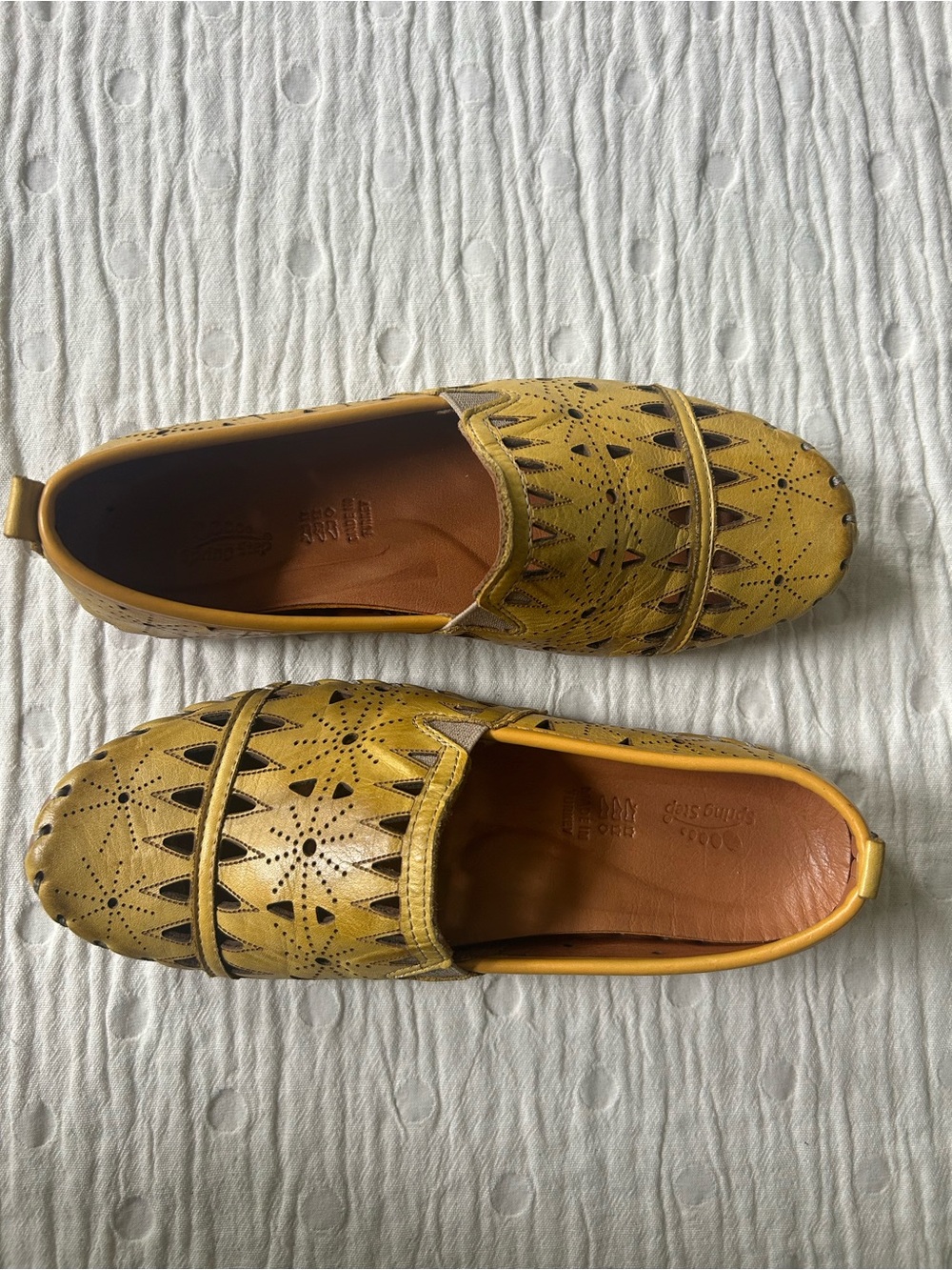 Spring Step Women's Fusaro Leather Slip On Loafers